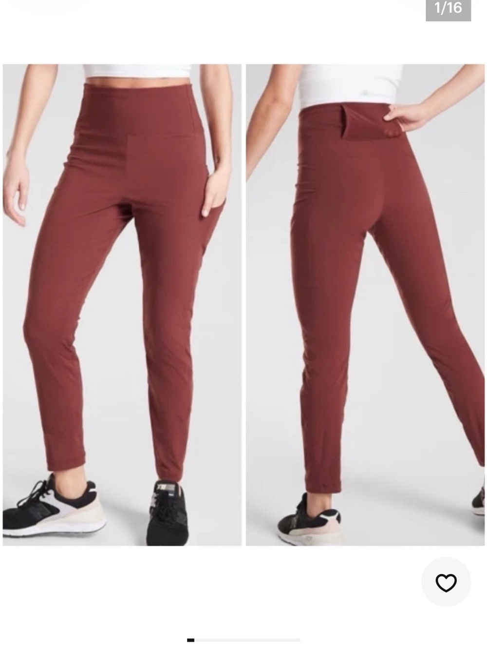 Athleta Trekkie Hybrid Crop Tight